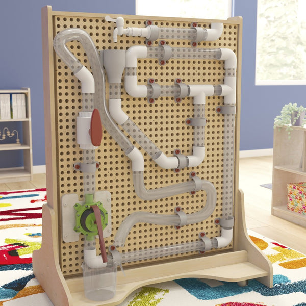 English Elm Bright Beginnings 80-Piece Pipe Builder Set for Creative STEAM Learning in Classrooms & Daycares MK-ME14788-GG