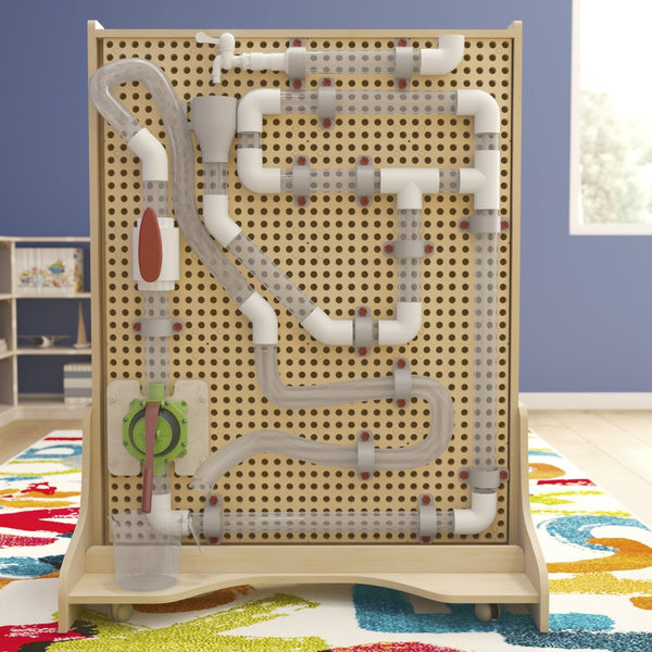 English Elm Bright Beginnings 80-Piece Pipe Builder Set for Creative STEAM Learning in Classrooms & Daycares MK-ME14788-GG