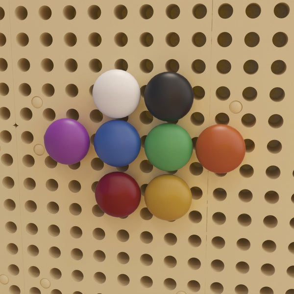 English Elm Bright Beginnings 64-Piece Jumbo Peg Accessory Pack for Engaging Modular STEAM Learning Fun! MK-ME21113-GG