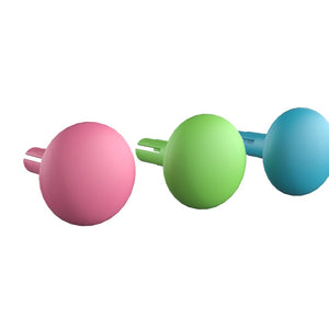 English Elm Bright Beginnings 64-Piece Jumbo Peg Set - Durable Pastel Accessories for Creative STEAM Learning Fun! MK-ME21120-GG