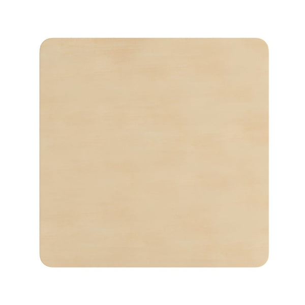 English Elm Bright Beginnings Birch Plywood STEM Puzzle Board for Kids - Shapes & Colors Learning Tool, Safe Fun MK-MK00590-GG