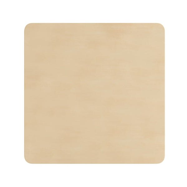 English Elm Bright Beginnings STEM Geometric Shape Puzzle Board - Durable Birch Plywood for Kids' Learning Fun MK-MK08763-GG