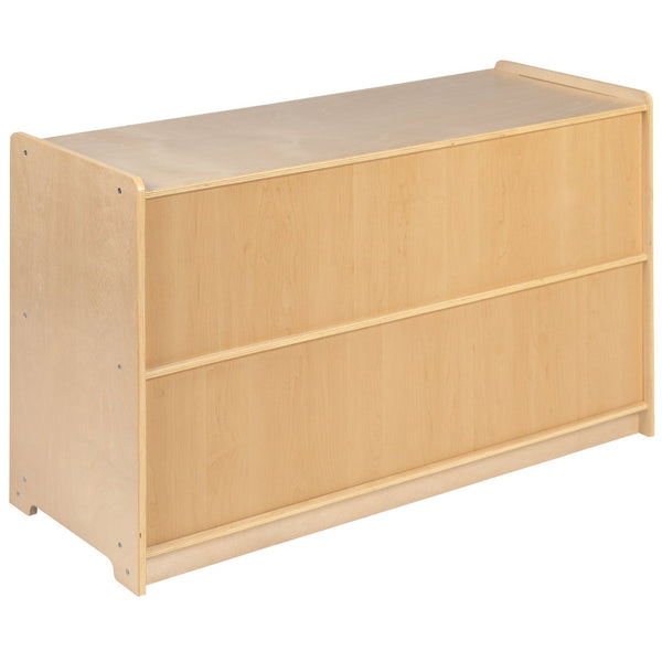 English Elm Hercules Wooden 2-Section Classroom Storage Cabinet – Safe, Sturdy Design for Kids' Organization Natural In Stock. Usually ships in 24 - 48 business hours MK-STRG003-GG
