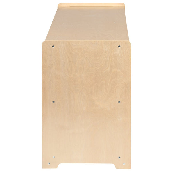 English Elm Hercules Wooden 8-Section Storage Cabinet for Classrooms and Playrooms - Safe, Durable Design Solutions Natural In Stock. Usually ships in 24 - 48 business hours MK-STRG004-GG