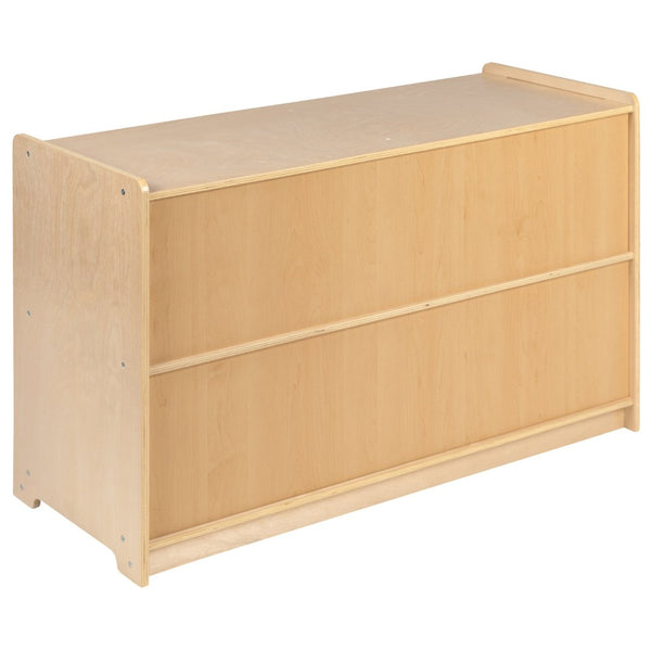 English Elm Hercules Wooden 8-Section Storage Cabinet for Classrooms and Playrooms - Safe, Durable Design Solutions Natural In Stock. Usually ships in 24 - 48 business hours MK-STRG004-GG