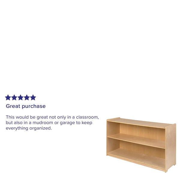 English Elm Hercules Wooden 2-Section Classroom Storage Cabinet – Safe, Sturdy Design for Kids' Organization Natural In Stock. Usually ships in 24 - 48 business hours MK-STRG007-GG