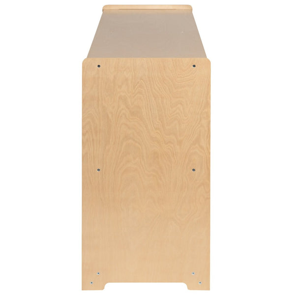 English Elm Hercules Wooden 2-Section Classroom Storage Cabinet – Safe, Sturdy Design for Kids' Organization Natural In Stock. Usually ships in 24 - 48 business hours MK-STRG007-GG