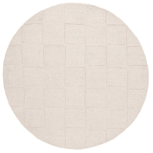 Safavieh Mykonos Hand-tufted Area Rug - Elegant Wool & Cotton Blend For A Luxurious Touch In Any Space Ivory 85% Wool,15% Cotton Mkn105a-6r