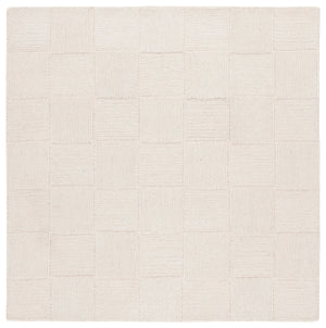 Safavieh Mykonos Hand-tufted Area Rug - Elegant Wool & Cotton Blend For A Luxurious Touch In Any Space Ivory 85% Wool,15% Cotton Mkn105a-6r