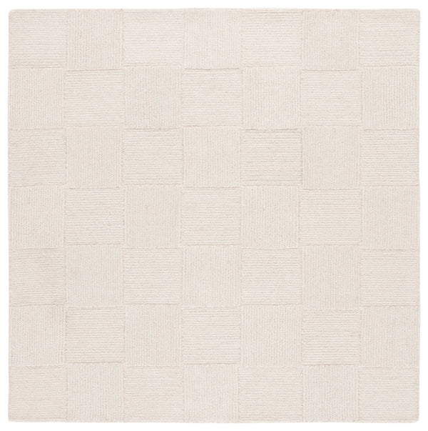 Safavieh Mykonos Hand-tufted Area Rug - Elegant Wool & Cotton Blend For A Luxurious Touch In Any Space Ivory 85% Wool,15% Cotton Mkn105a-6r
