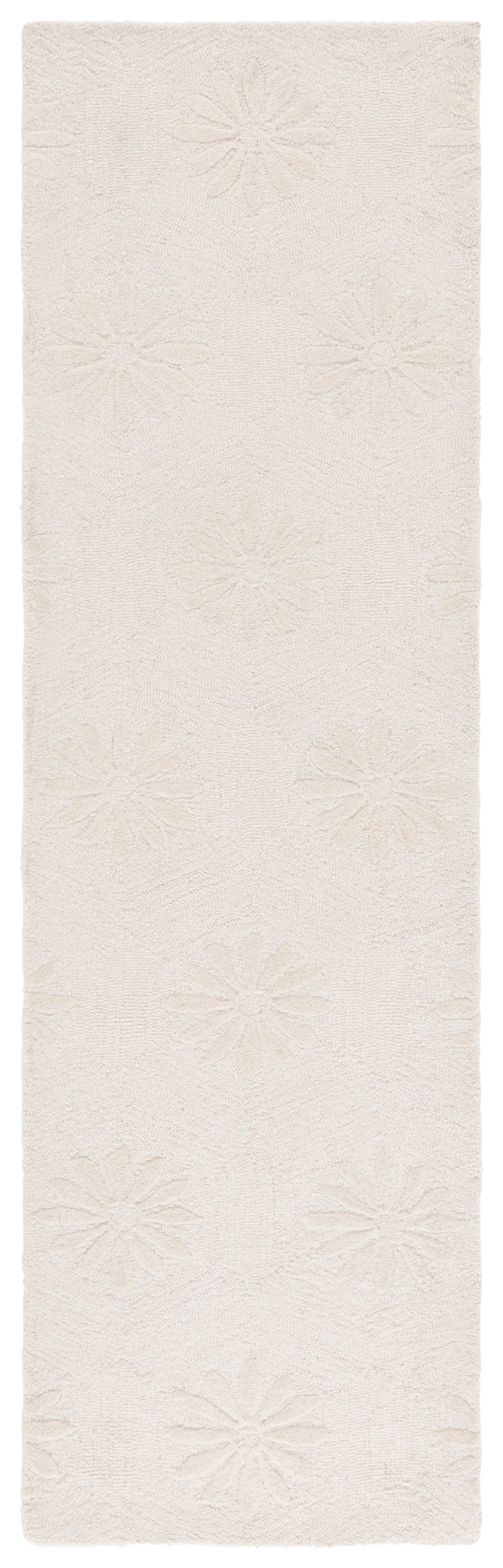 Safavieh Mykonos Luxurious Handcrafted Area Rug: Soft, Durable Design Perfect For Living Rooms & Bedrooms Ivory 85% Wool,15% Cotton Mkn106a-6r
