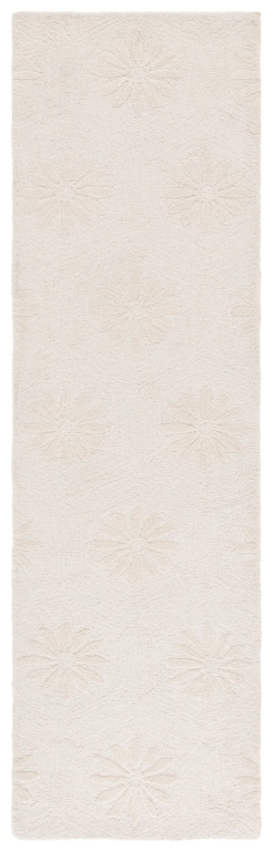 Safavieh Mykonos Luxurious Handcrafted Area Rug: Soft, Durable Design Perfect For Living Rooms & Bedrooms Ivory 85% Wool,15% Cotton Mkn106a-6r
