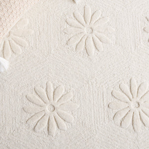 Safavieh Mykonos Luxurious Handcrafted Area Rug: Soft, Durable Design Perfect For Living Rooms & Bedrooms Ivory 85% Wool,15% Cotton Mkn106a-6r