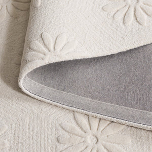 Safavieh Mykonos Luxurious Handcrafted Area Rug: Soft, Durable Design Perfect For Living Rooms & Bedrooms Ivory 85% Wool,15% Cotton Mkn106a-6r