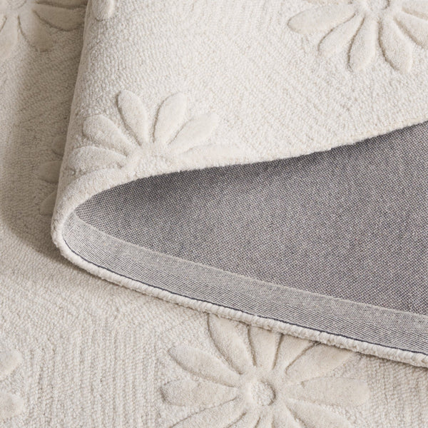 Safavieh Mykonos Luxurious Handcrafted Area Rug: Soft, Durable Design Perfect For Living Rooms & Bedrooms Ivory 85% Wool,15% Cotton Mkn106a-6r