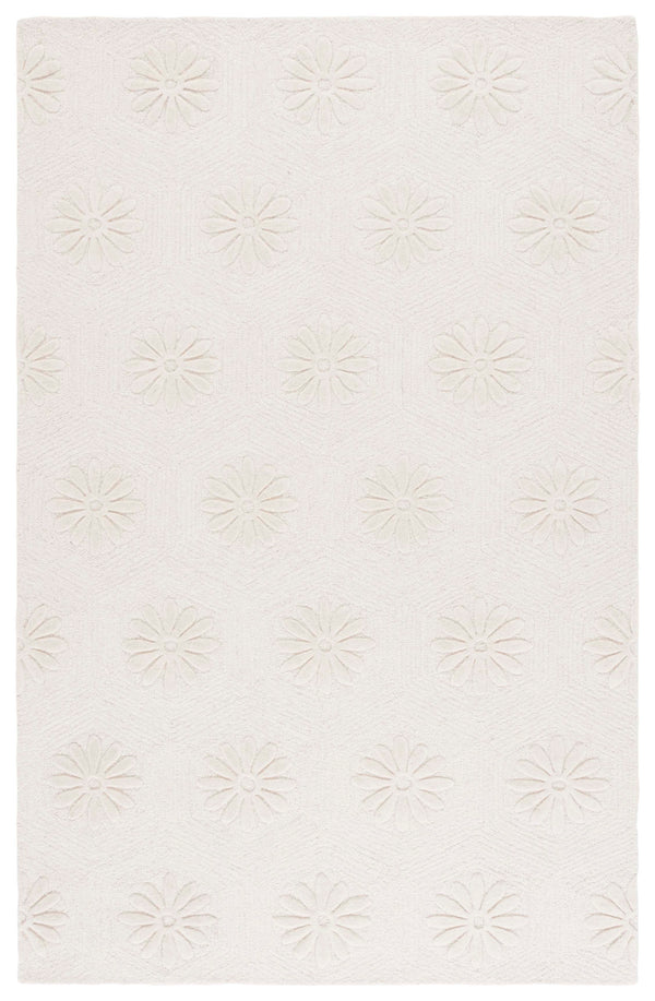 Safavieh Mykonos Luxurious Handcrafted Area Rug: Soft, Durable Design Perfect For Living Rooms & Bedrooms Ivory 85% Wool,15% Cotton Mkn106a-6r