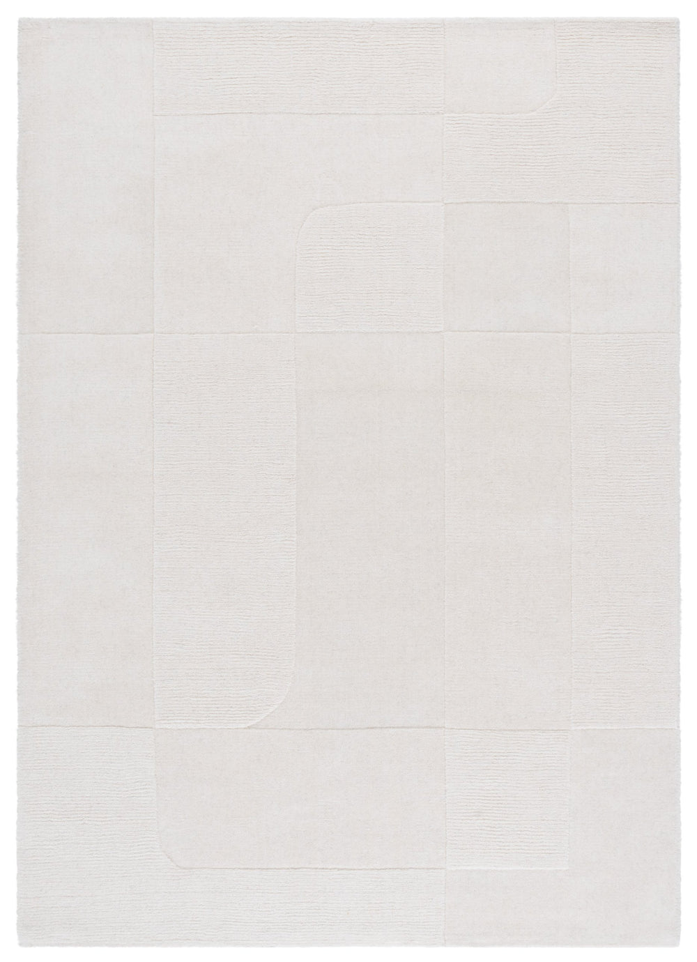 Safavieh Mykonos Hand-loomed Area Rug - Luxurious 80% Wool & 20% Cotton For Elegant Home Décor Style Ivory 80% Wool,20% Cotton Mkn201a-6sq