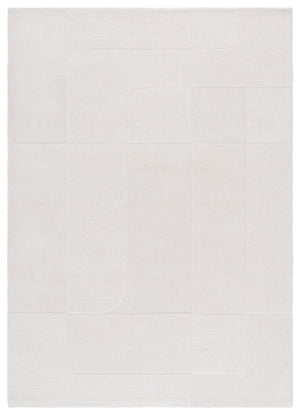 Safavieh Mykonos Hand-loomed Area Rug - Luxurious 80% Wool & 20% Cotton For Elegant Home Décor Style Ivory 80% Wool,20% Cotton Mkn201a-6sq