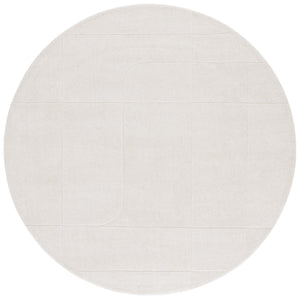 Safavieh Mykonos Hand-loomed Area Rug - Luxurious 80% Wool & 20% Cotton For Elegant Home Décor Style Ivory 80% Wool,20% Cotton Mkn201a-6sq