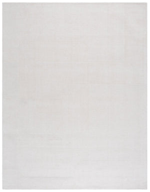 Safavieh Mykonos Contemporary Hand-loomed Area Rug - Luxurious Wool & Cotton Blend For Modern Living Spaces Ivory 80% Wool,20% Cotton Mkn202a-5