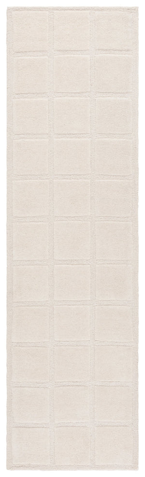 Safavieh Mykonos Hand-tufted Area Rug - Luxurious Wool Blend With Geometric Pattern For Elegant Home Decor Ivory 80% Wool 10% Cotton Mkn301a-6