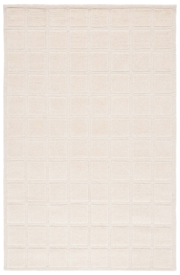 Safavieh Mykonos Hand-tufted Area Rug - Luxurious Wool Blend With Geometric Pattern For Elegant Home Decor Ivory 80% Wool 10% Cotton Mkn301a-6