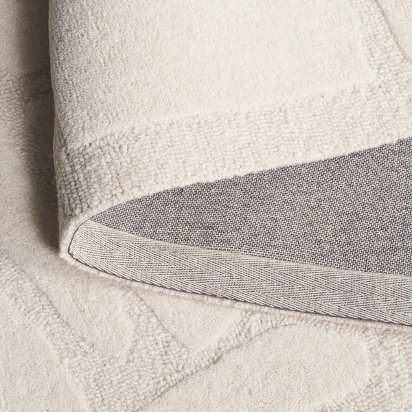 Safavieh Mykonos Hand-tufted Runner Area Rug With Abstract Pattern - Elevate Your Space With Timeless Elegance Ivory 80% Wool,10% Cotton,10% Latex Mkn302a-5