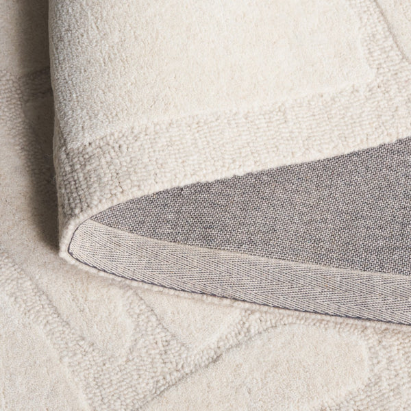 Safavieh Mykonos Hand-tufted Area Rug - Modern Design With Plush Comfort, Durable Wool Blend For Every Room Ivory 80% Wool,10% Cotton,10% Latex Mkn302a-6sq