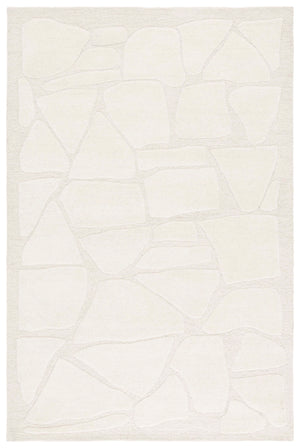 Safavieh Mykonos Hand-tufted Runner Area Rug With Abstract Pattern - Elevate Your Space With Timeless Elegance Ivory 80% Wool,10% Cotton,10% Latex Mkn302a-5