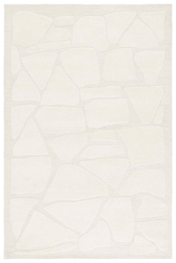 Safavieh Mykonos Hand-tufted Runner Area Rug With Abstract Pattern - Elevate Your Space With Timeless Elegance Ivory 80% Wool,10% Cotton,10% Latex Mkn302a-5