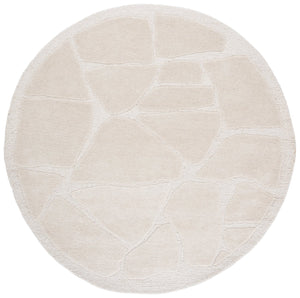 Safavieh Mykonos Hand-tufted Runner Area Rug With Abstract Pattern - Elevate Your Space With Timeless Elegance Ivory 80% Wool,10% Cotton,10% Latex Mkn302a-6r