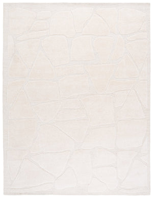 Safavieh Mykonos Hand-tufted Runner Area Rug With Abstract Pattern - Elevate Your Space With Timeless Elegance Ivory 80% Wool,10% Cotton,10% Latex Mkn302a-8