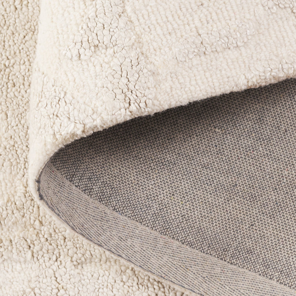 Safavieh Mykonos Modern Hand-tufted Runner Rug - Luxurious Wool & Bamboo Silk For Stylish Home Decor Ivory ,Beige 55% Wool,45% Bamboo Silk Mkn407a-5
