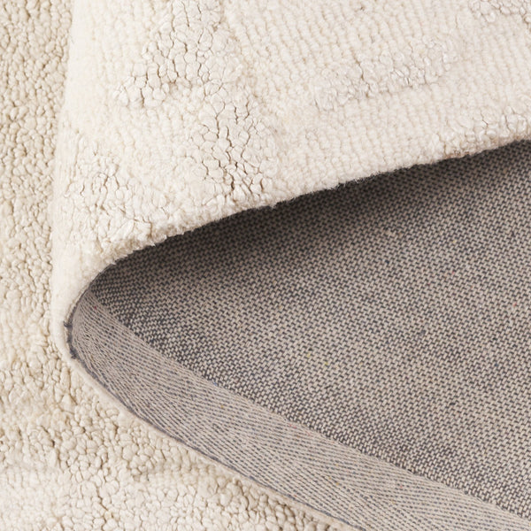 Safavieh Mykonos Modern Hand-tufted Runner Rug - Luxurious Wool & Bamboo Silk For Stylish Home Decor Ivory ,Beige 55% Wool,45% Bamboo Silk Mkn407a-5