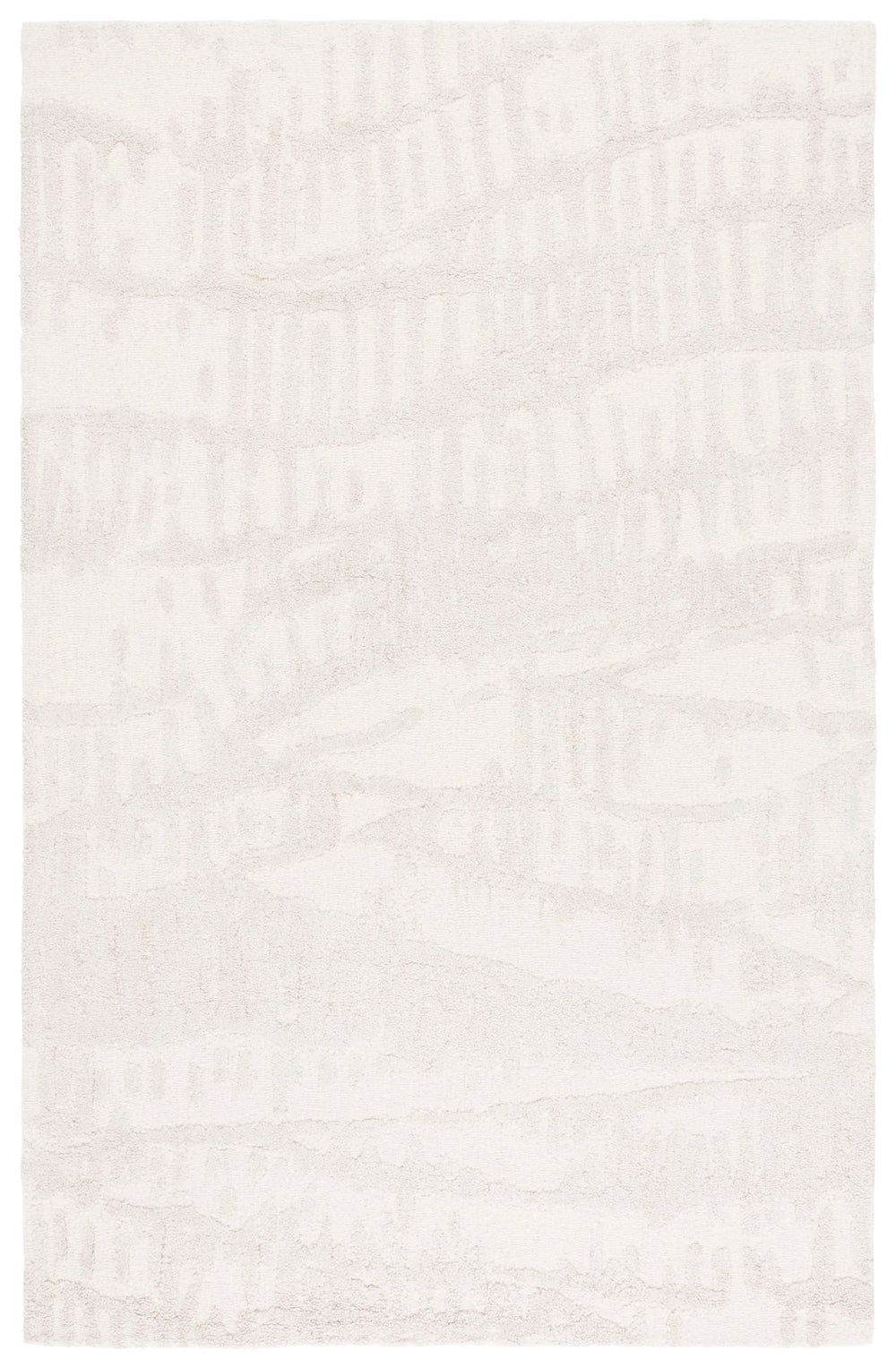 Safavieh Mykonos Modern Hand-tufted Runner Rug - Luxurious Wool & Bamboo Silk For Stylish Home Decor Ivory ,Beige 55% Wool,45% Bamboo Silk Mkn407a-5