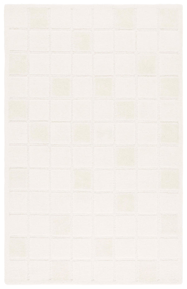 Safavieh Mykonos Hand-tufted Wool Runner Rug - Luxurious Modern Design With Elegant Texture For Home Decor Ivory Wool Pile Mkn410a-5
