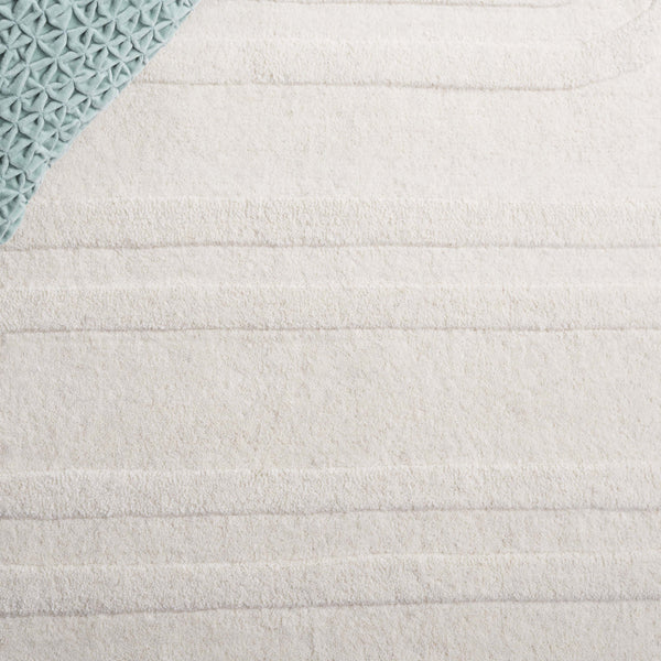 Safavieh Mykonos 501a Ivory Hand-tufted Area Rug - 5' X 8' Modern Design, Durable & Stylish Home Decor Ivory 80% Wool,20% Cotton Mkn501a-5