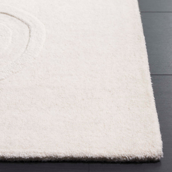 Safavieh Mykonos 501a Ivory Hand-tufted Area Rug - 5' X 8' Modern Design, Durable & Stylish Home Decor Ivory 80% Wool,20% Cotton Mkn501a-5