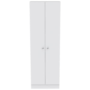 English Elm Multistorage Tall Pantry Cabinet with Five Deep Shelves, Hidden Hinges & Polished Knobs for Home Storage White 74.9 L x 16.3 W x 5.7 H B20091965