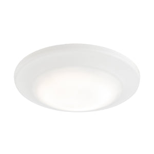 Thomas Lighting Plandome Slim Round Flush Mount LED Downlight for Kitchens Hallways and Entryways White - A MLE1500-5-30
