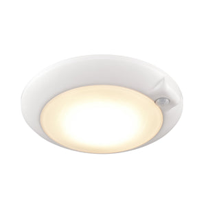Thomas Lighting Plandome Slim Round Flush Mount LED Downlight for Kitchens Hallways and Entryways White - B MLE1590-5-30