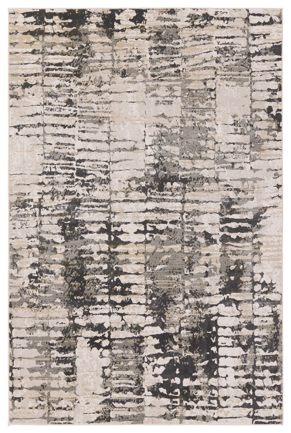 Jaipur Living Malilla By Nikki Chu Elin Mli08 Powerloomed Machinemade 65% Polyester 35% Polypropylene Abstract Abstract Indoor Rug Tan 65% Polyester 35% Polypropylene Rug161814