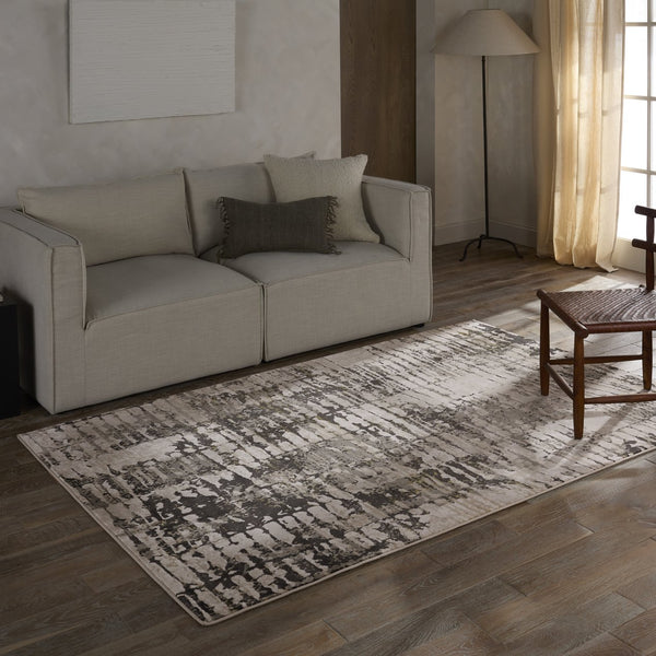 Jaipur Living Malilla By Nikki Chu Elin Mli08 Powerloomed Machinemade 65% Polyester 35% Polypropylene Abstract Abstract Indoor Rug Tan 65% Polyester 35% Polypropylene Rug161814