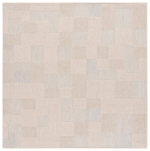 Safavieh Milos Indoor/Outdoor Area Rug - Elegant Geometric Design, Durable, Eco-friendly, Easy To Clean Beige Polypropylene Mlo108b-7sq