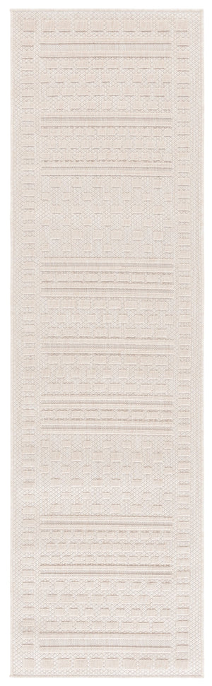 Safavieh Milos Elegant Power-loomed Indoor/Outdoor Rug With Geometric Patterns For Timeless Home Décor Beige Polypropylene Mlo110b-5