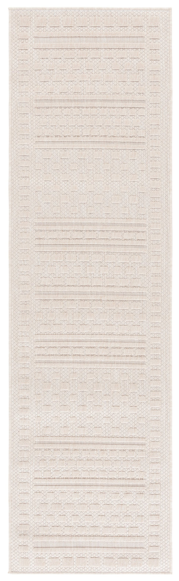 Safavieh Milos Elegant Power-loomed Indoor/Outdoor Rug With Geometric Patterns For Timeless Home Décor Beige Polypropylene Mlo110b-5