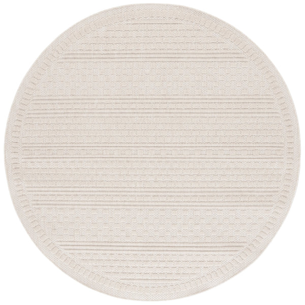 Safavieh Milos Elegant Power-loomed Indoor/Outdoor Rug With Geometric Patterns For Timeless Home Décor Beige Polypropylene Mlo110b-5