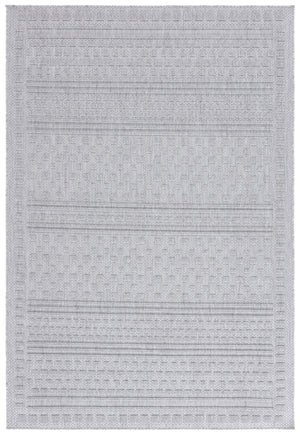 Safavieh Milos Elegant Power-loomed Indoor/Outdoor Rug With Geometric Patterns For Timeless Home Décor Grey Polypropylene Mlo110f-8