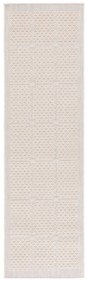 Safavieh Milos Elegant Geometric Rug - Timeless Design, Durable Construction, Perfect For Indoor & Outdoor Spaces Beige Polypropylene Mlo112b-7r