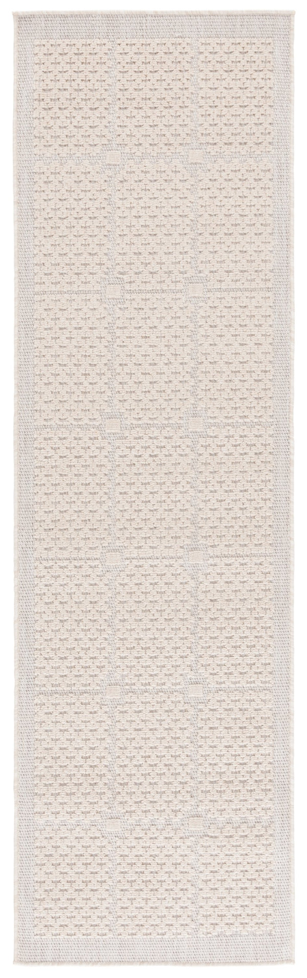 Safavieh Milos Elegant Geometric Rug - Timeless Design, Durable Construction, Perfect For Indoor & Outdoor Spaces Beige Polypropylene Mlo112b-7r